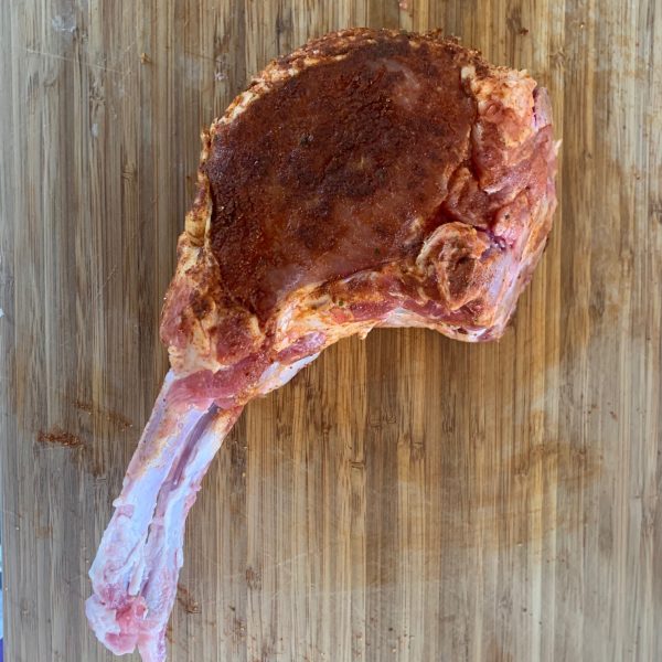 Duroc Tomahawksteaks mit Fleischzeit